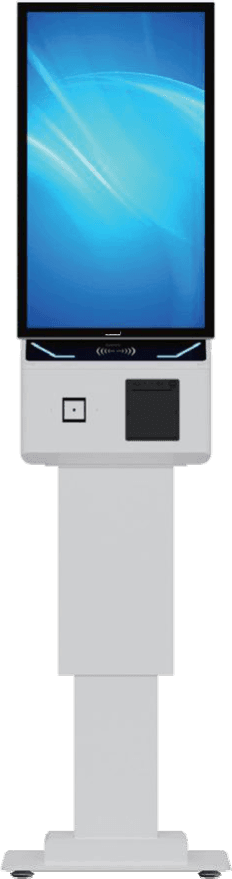 32" Dual-Sided Liftable Kiosk