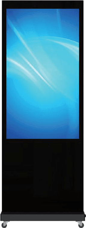 55" Dual-Sided Display (Aluminum)