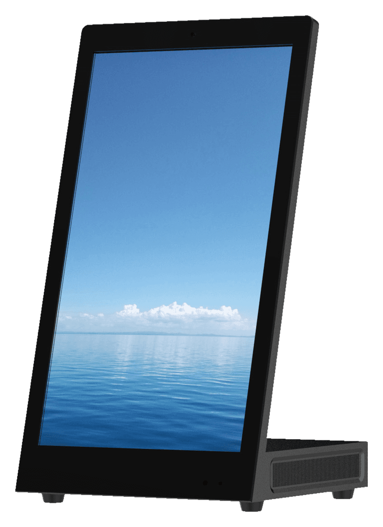 L-Shaped Android Desktop Display